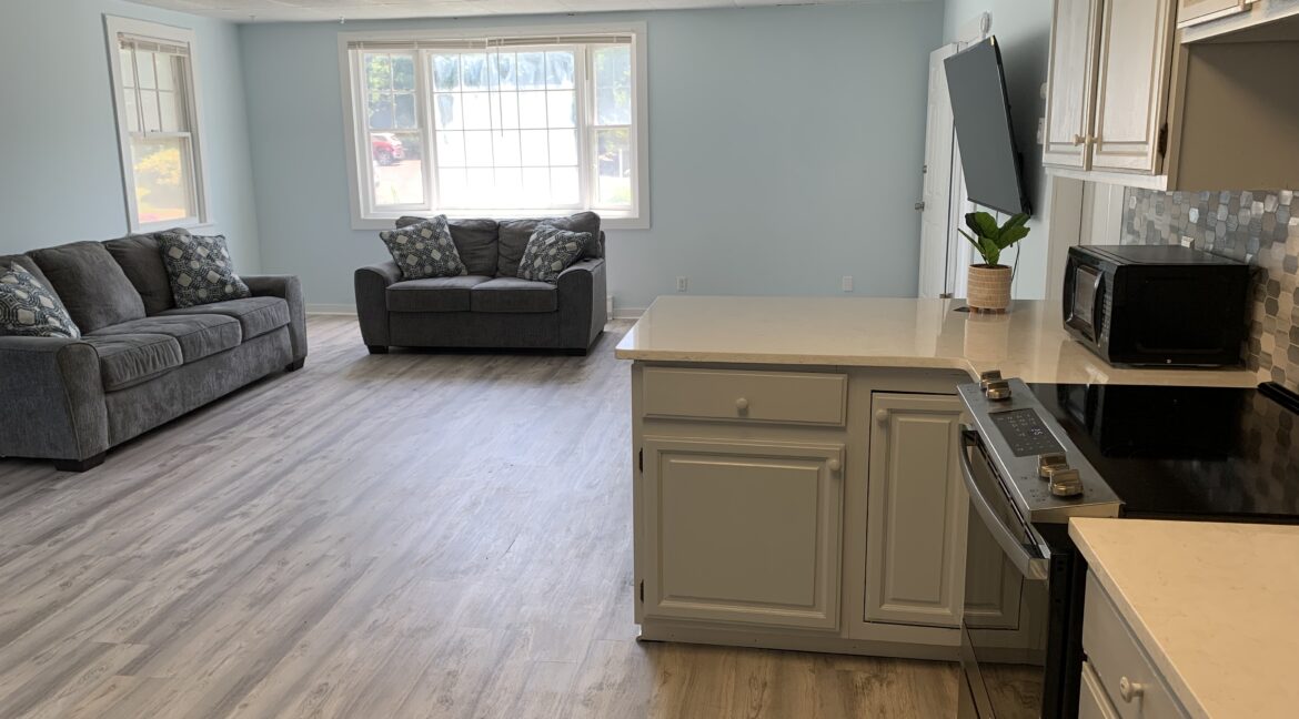 lr2 and kitchen